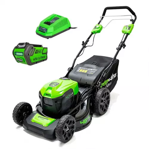 Greenworks GD40LM46SP аккумуляторная газонокосилка самоходная (1 x 4 Ач, ЗУ) 2506807UB