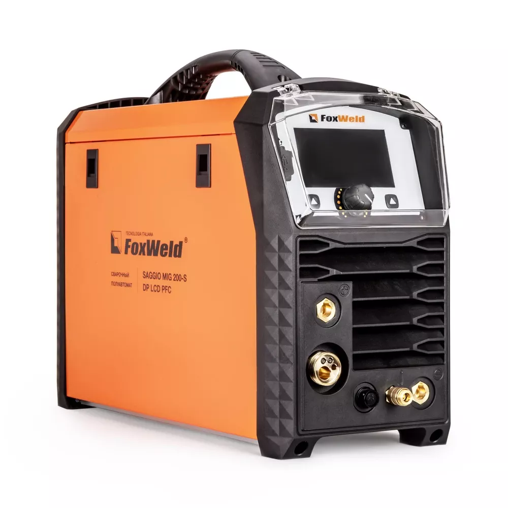 FoxWeld MIG 200-S DP LCD PFC сварочный полуавтомат 9313
