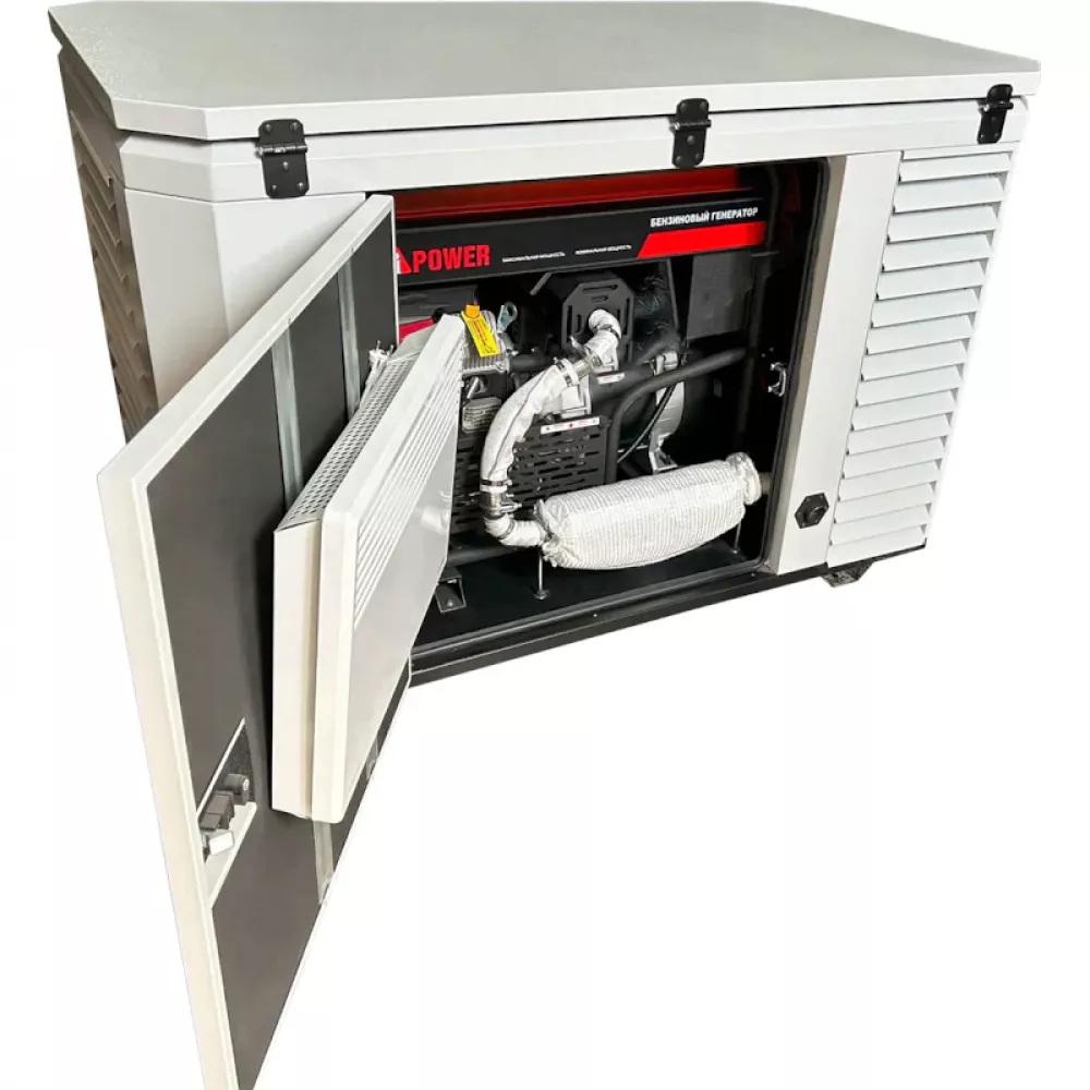 A-iPower A11000EAX бензиновый генератор в зимнем кожухе 1700SS RAL 7035 129118