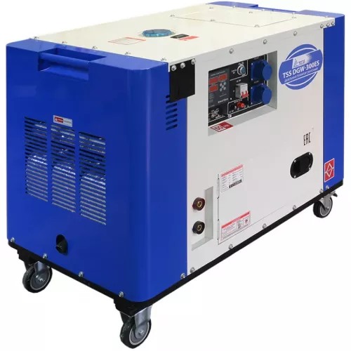 ТСС DGW-300ES дизельный сварочный генератор в кожухе 017457