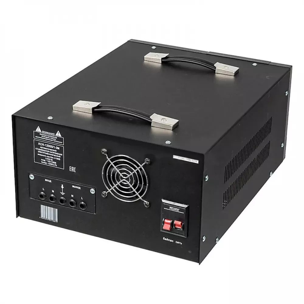 Ресанта АСН-12000/1-ЭМ однофазный стабилизатор напряжения 63/1/17