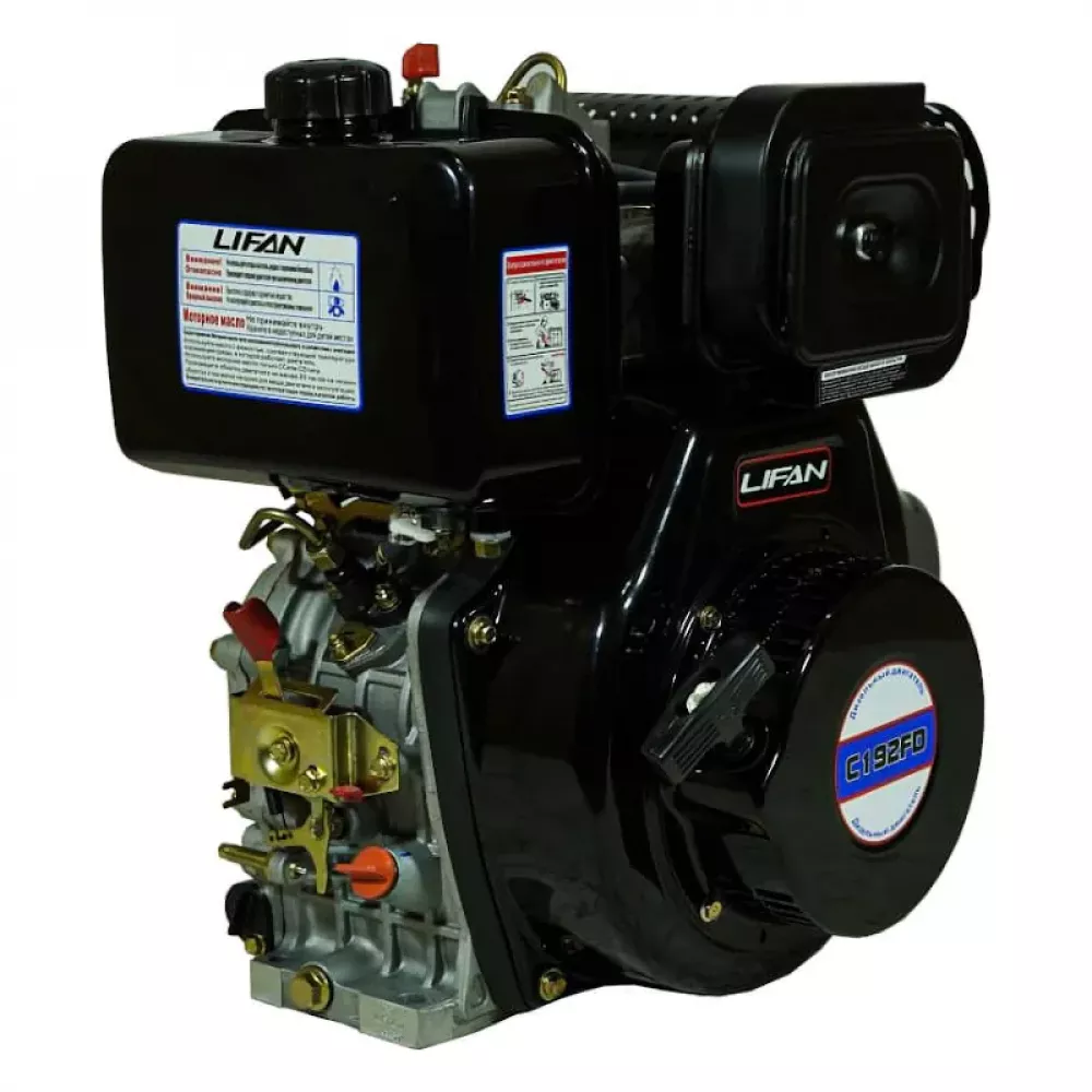 Lifan Diesel 192FD 6A двигатель дизельный конусный вал 00-00004098