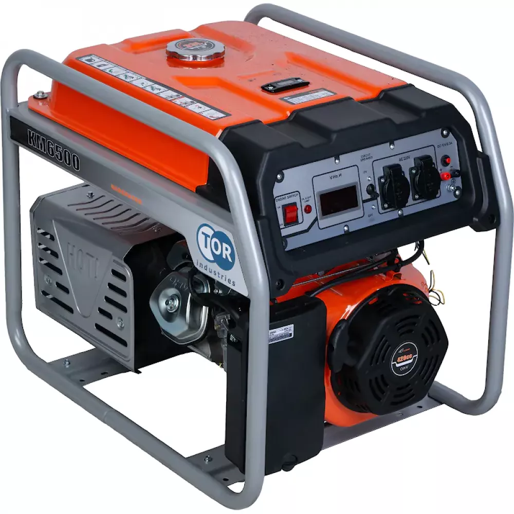 TOR KM6500H генератор бензиновый с ручным запуском 1011097