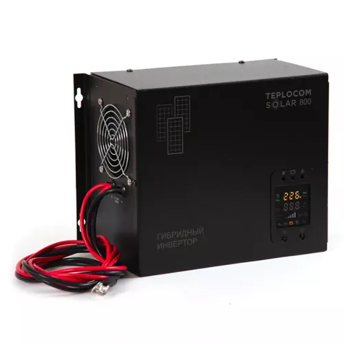 TEPLOCOM Solar 800, 150Ач источник бесперебойного питания и акб, 12379
