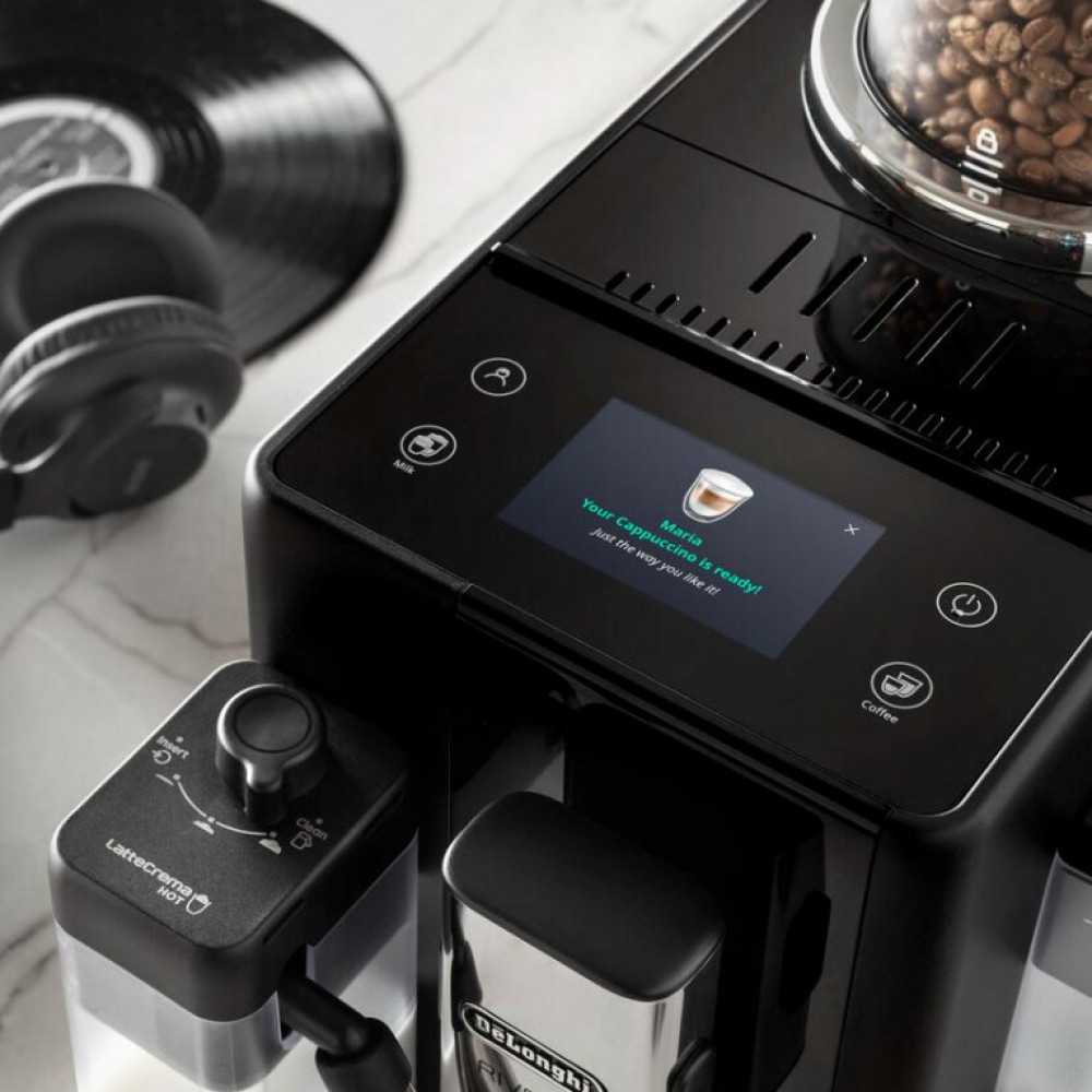 Кофемашина DeLonghi EXAM440.55.B Rivelia Perfetto чёрный