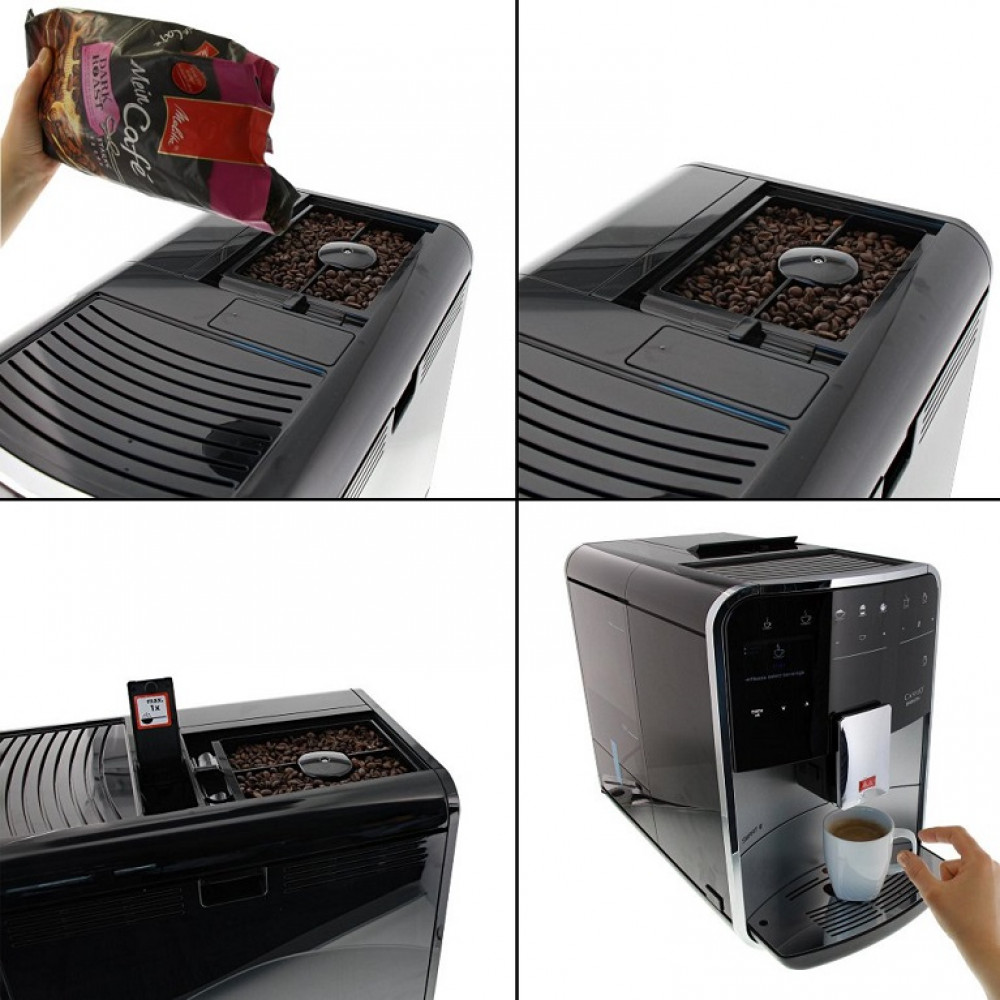 Кофемашина Melitta Caffeo Barista T Smart silver/black