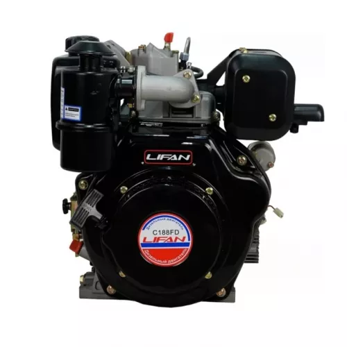 Lifan Diesel 188FD D25, 6A дизельный двигатель 00-00000231