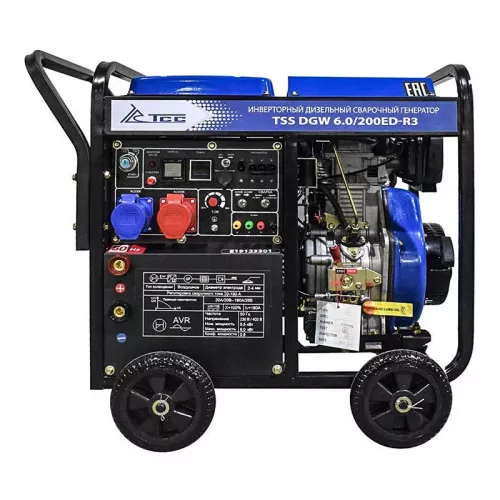 ТСС GT5.5KW-190 дизельный сварочный генератор 026496