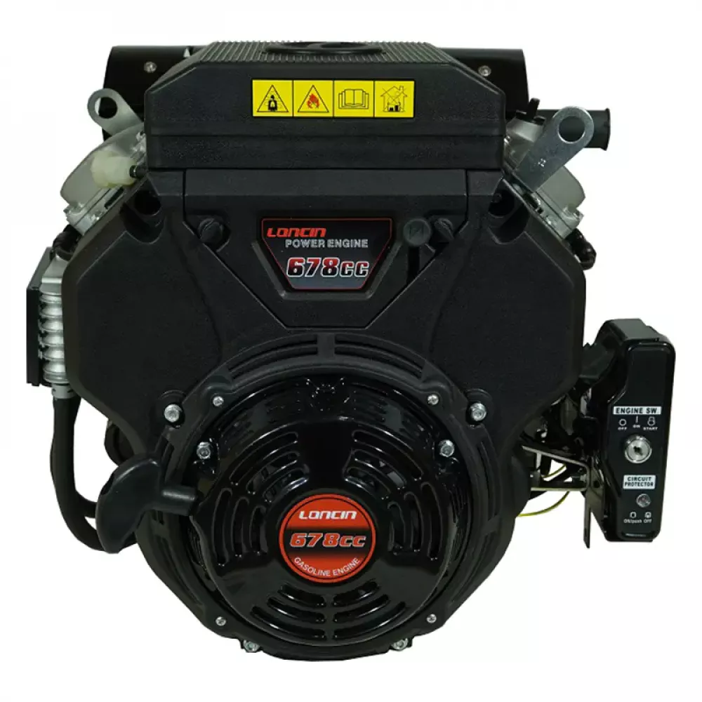 Loncin LC2V78FD-2 (A type) D25.4 20А двигатель с ручным/электрозапуском 00-00003208