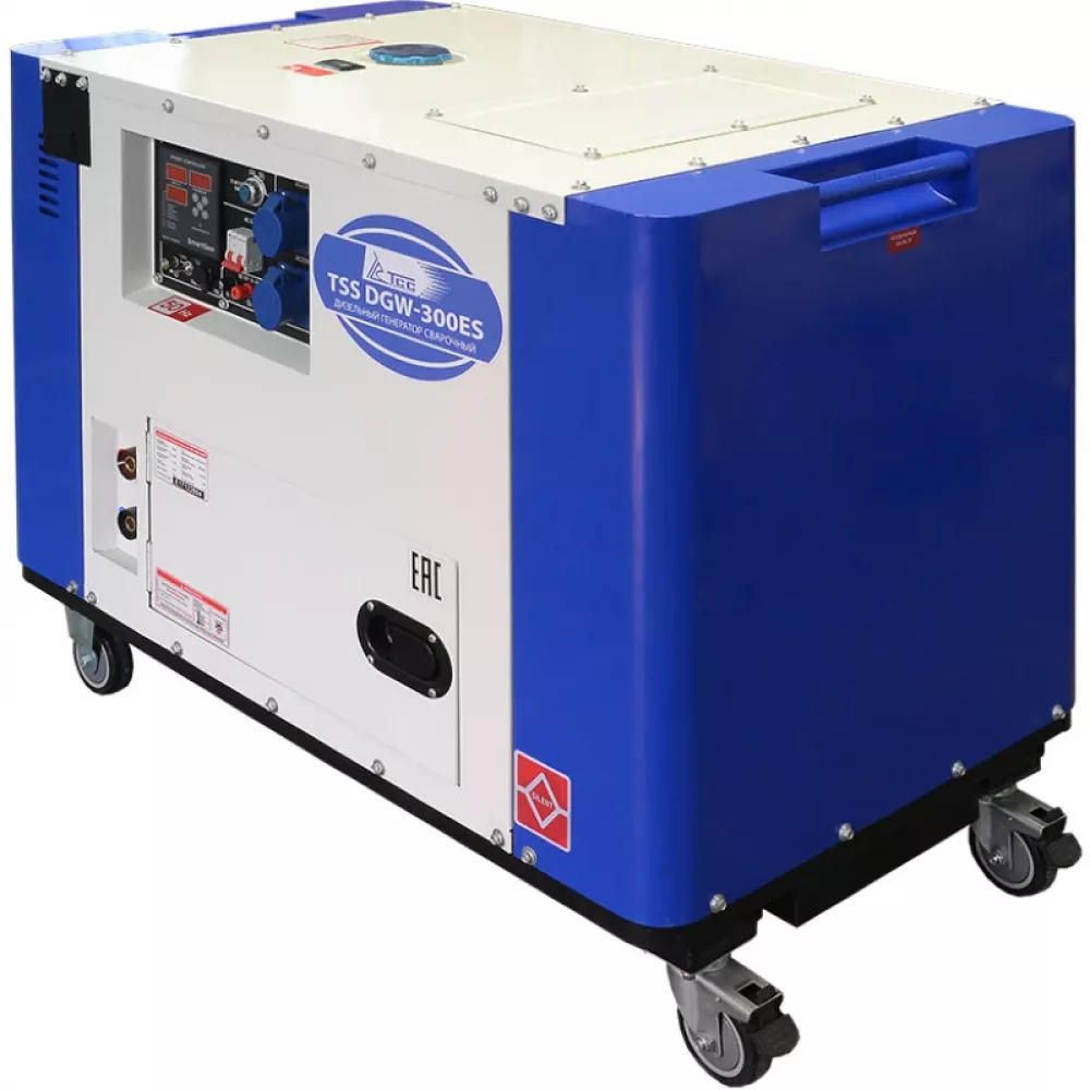 ТСС DGW-300ES дизельный сварочный генератор в кожухе 017457
