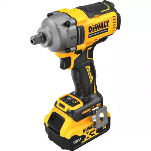DeWalt DCF891P2T-QW аккумуляторный импульсный гайковёрт (2 x 5 Ач, ЗУ)