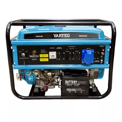 VARTEG G6500 E бензиновый генератор 5821
