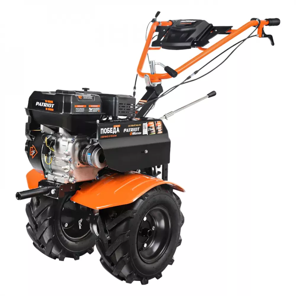 PATRIOT ПОБЕДА мотоблок бензиновый с колесами X-Drive 440107501