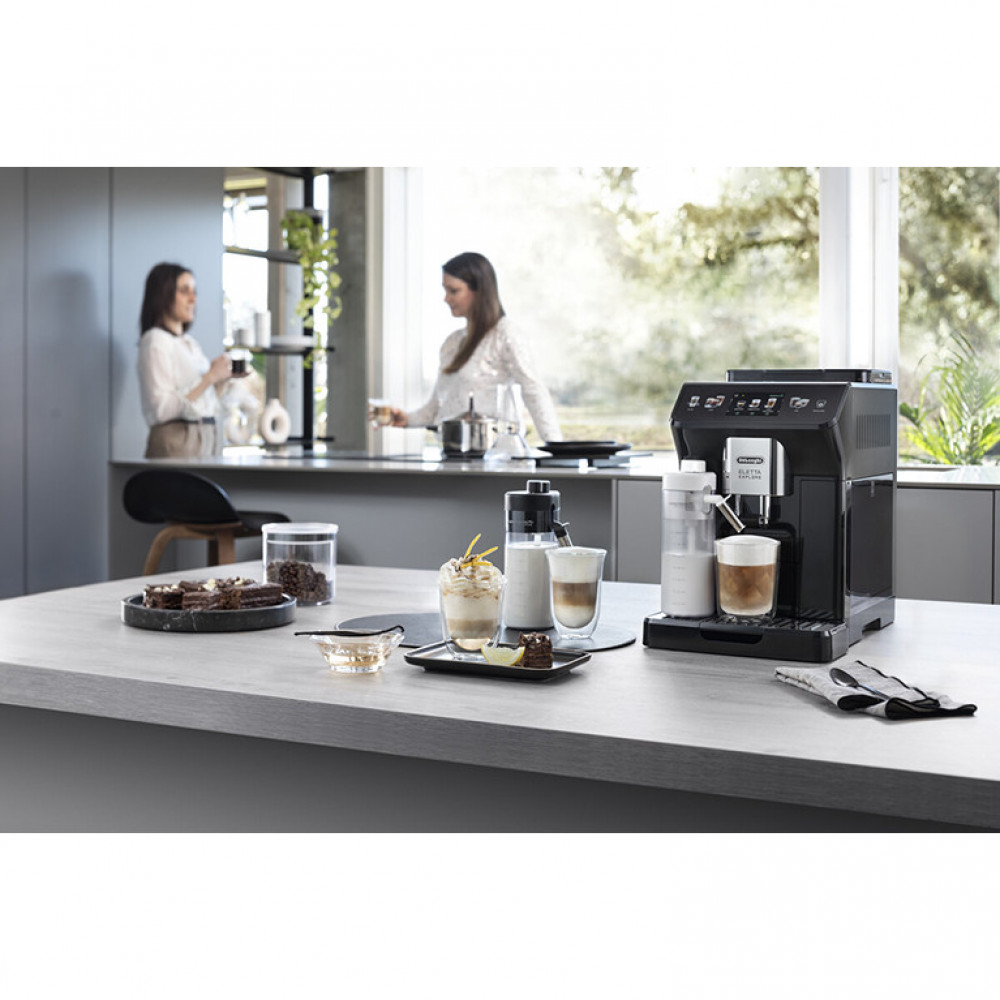 Кофемашина Delonghi ECAM450.55.G Eletta Explore графит