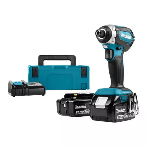 Makita DTD153RT аккумуляторный ударный шуруповерт (1 x 5 Ач, З/У)