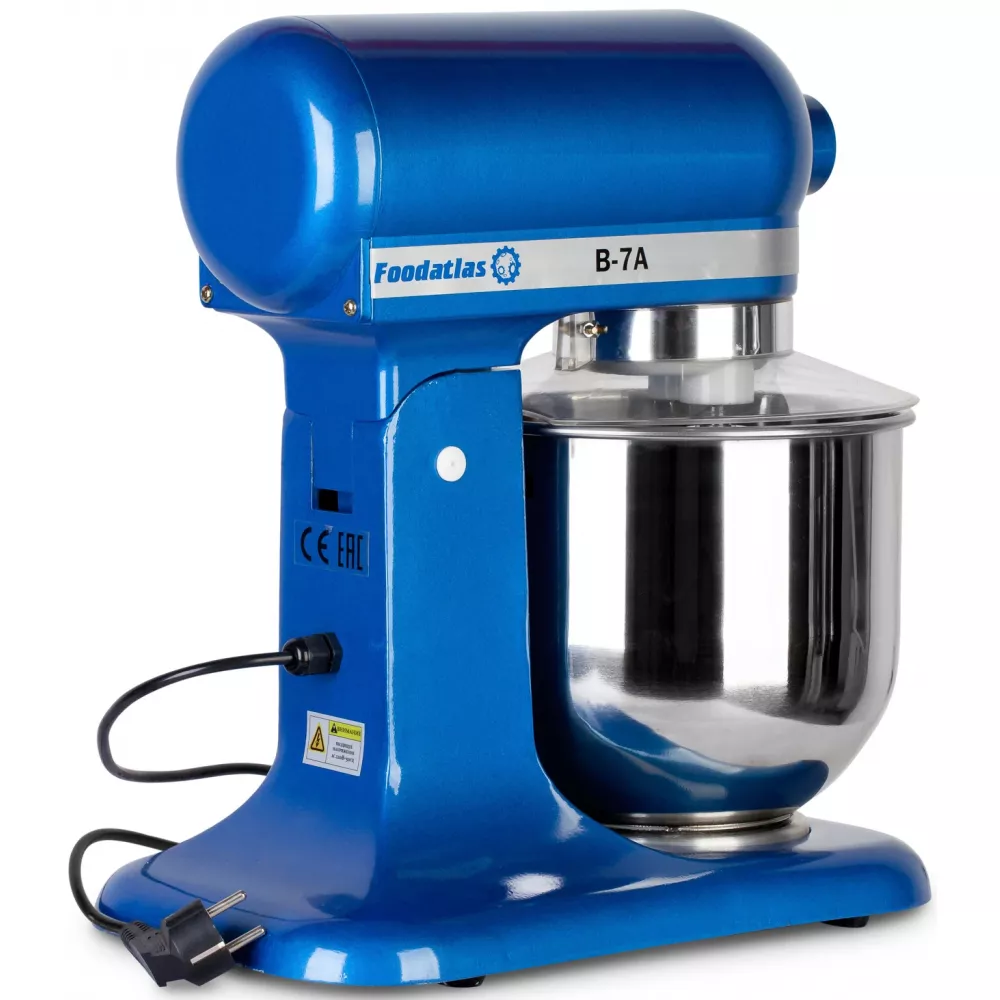Планетарный миксер Foodatlas B-7A синий