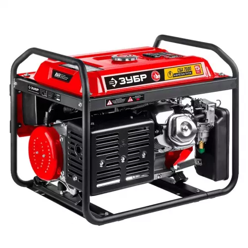 ЗУБР СБА-7000 бензиновый генератор
