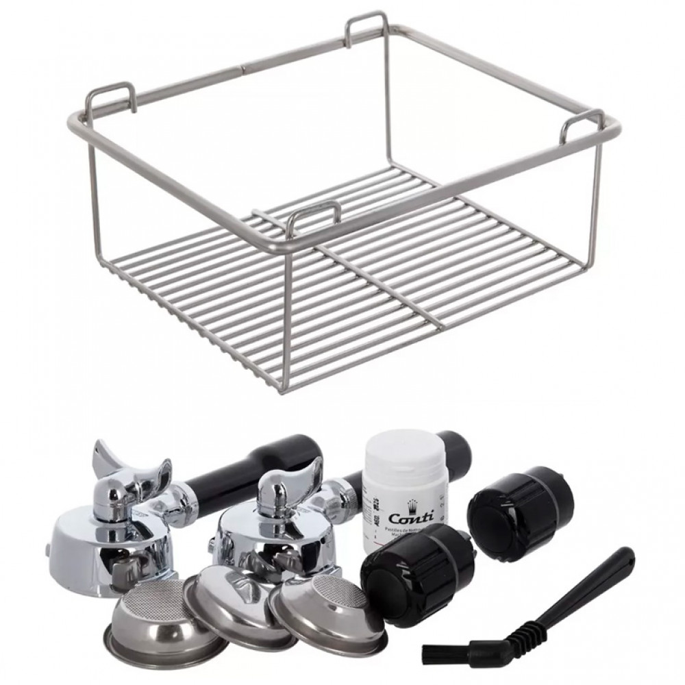 Кофемашина рожковая CONTI CC100 Стандарт 1 группа, белый