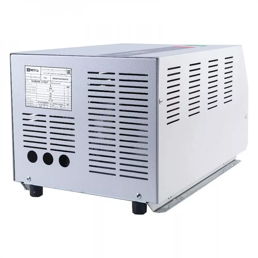 ORTEA Atlas 10 стабилизатор напряжения однофазный 10-10/20