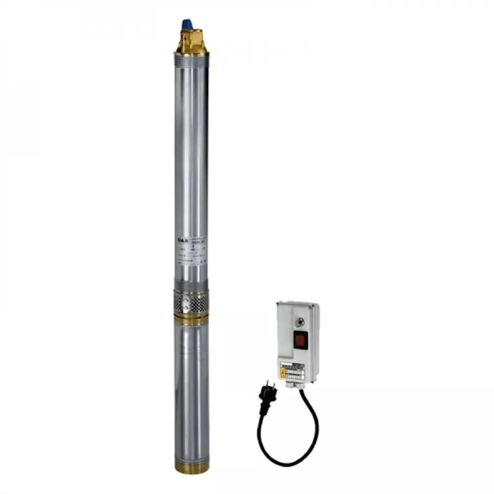 Насос скважинный DAB Micra 100 M + 15 м. кабель + Control Box, 90818