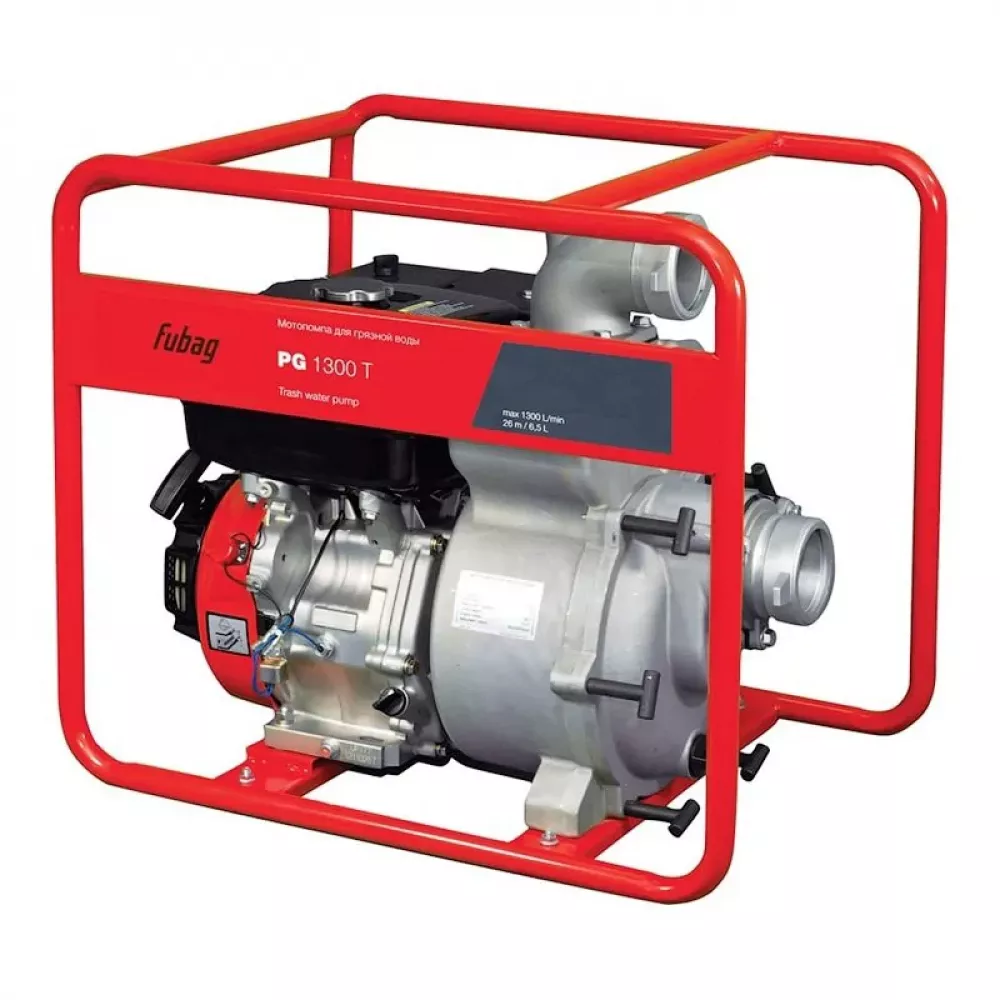 Мотопомпа для сильнозагрязненной воды Fubag PG 1300 T, 838247