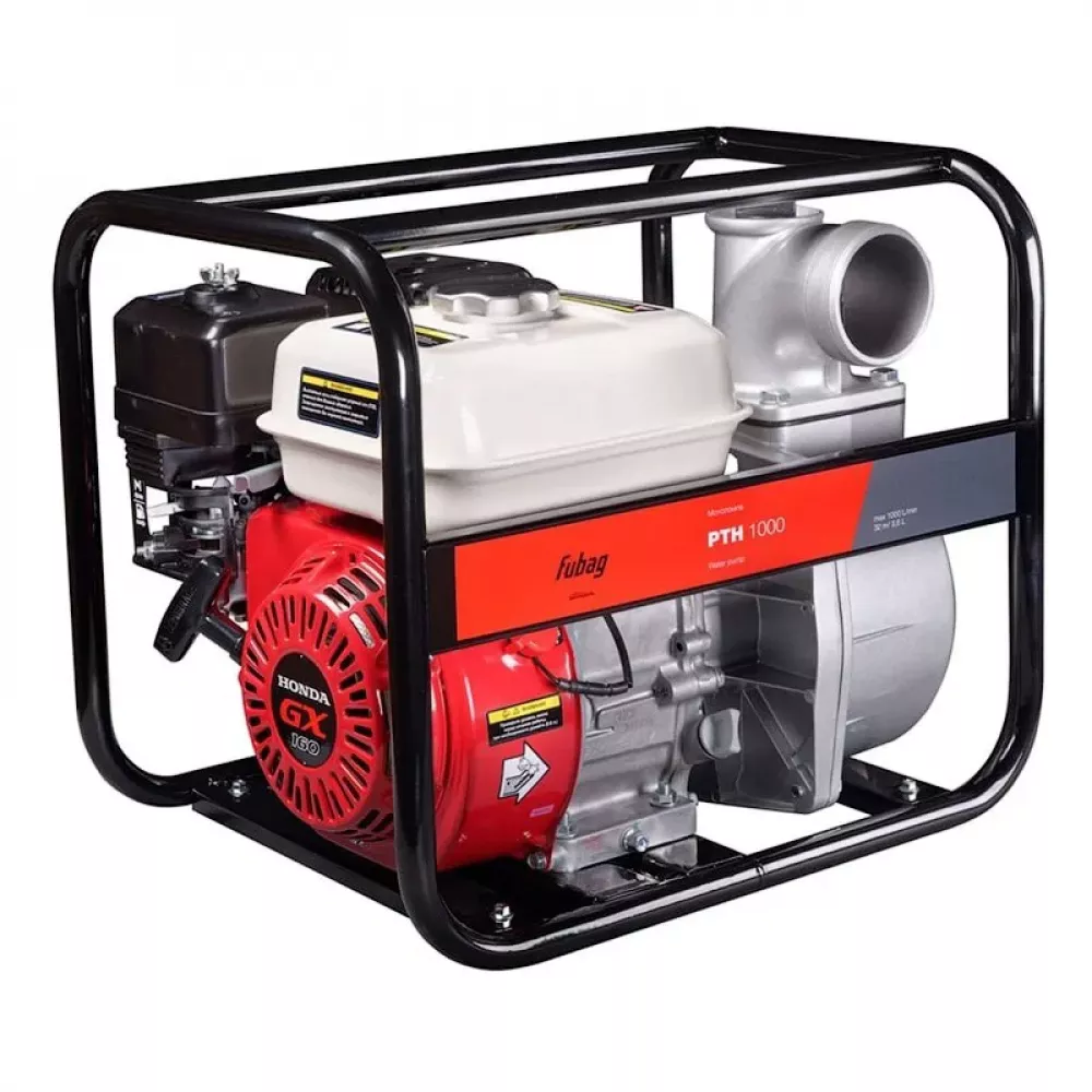 Мотопомпа для чистой воды Fubag PTH 1000, 838215