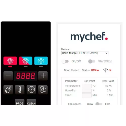 Пароконвектомат Distform MyChef Bake Pro 6 EN (600*400) (BCE6100D)