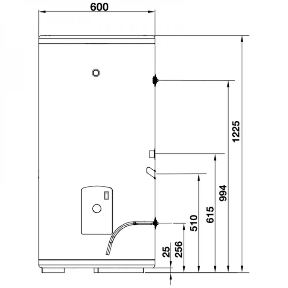 Electrolux EWH 200 AXIOmatic Proff водонагреватель накопительный электрический НС-1151209