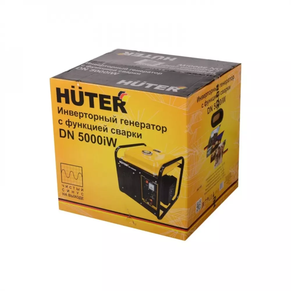 HUTER DN 5000iW инверторный генератор 64/1/93