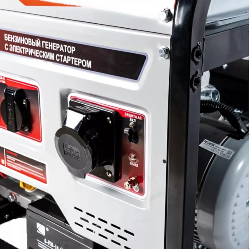 Ресанта БГ 9500 Э бензиновый генератор 64/1/49