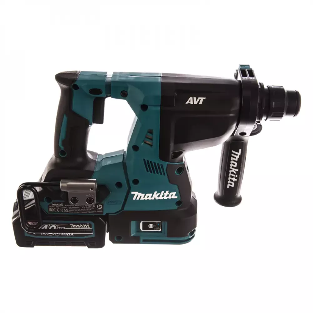 Makita HR001GM201 аккумуляторный перфоратор (2 x 4 Ач, ЗУ)