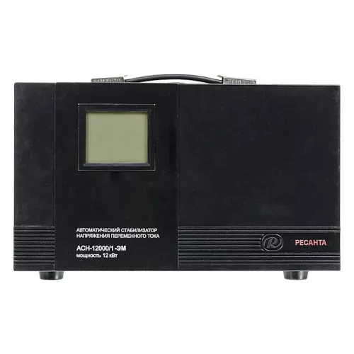 Ресанта АСН-12000/1-ЭМ однофазный стабилизатор напряжения 63/1/17