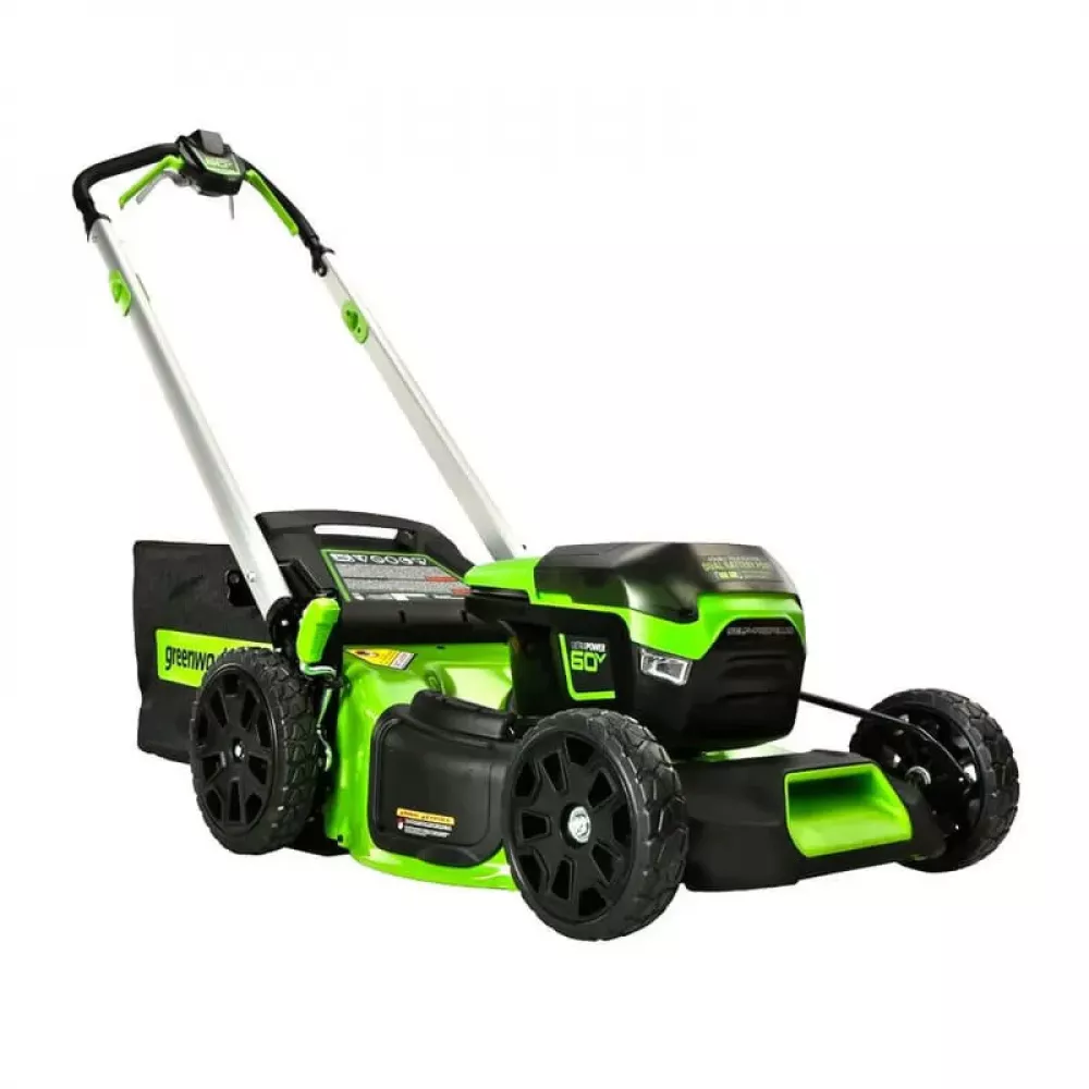 Greenworks GD60LM51SPK4 аккумуляторная газонокосилка самоходная (1 x 4 Ач, ЗУ) 2514307UB