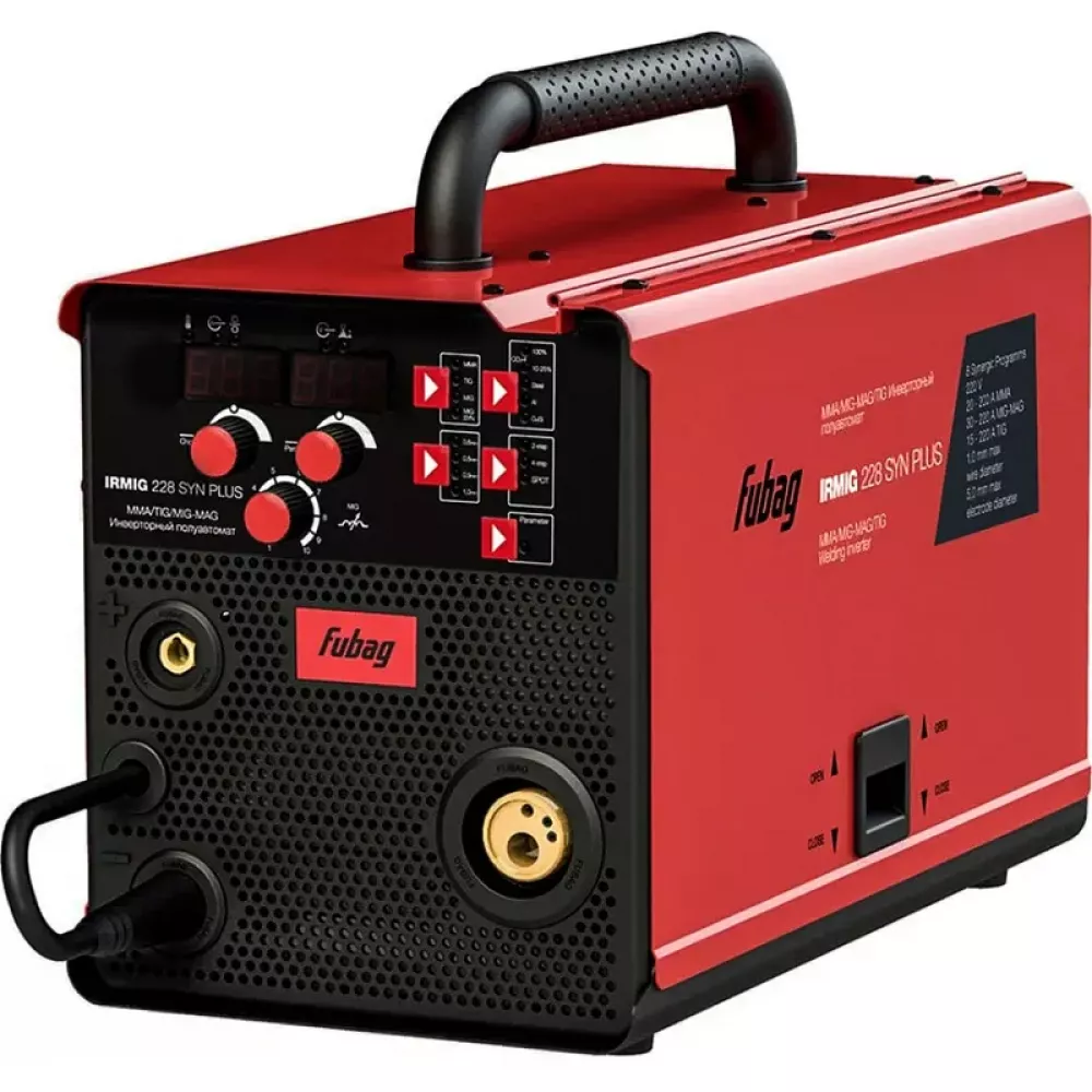 FUBAG IRMIG 228 SYN PLUS сварочный полуавтомат инверторный с горелкой FB 250 Ergo 41381.1