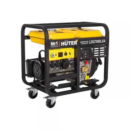 HUTER LDG 7000LXA электрогенератор дизельный 64/2/8