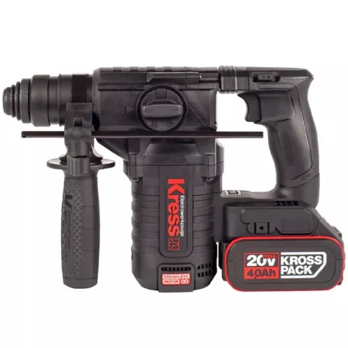 Kress KU388 перфоратор аккумуляторный (2 x 4 Ач, ЗУ)