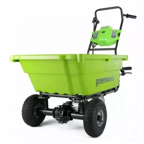 Садовая тележка самоходная Greenworks G40GC, 40V, 106 л, 7400007