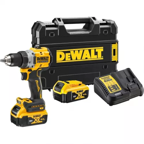 DeWalt DCD800P2T-QW дрель-шуруповёрт (2 x 5 Ач, ЗУ)