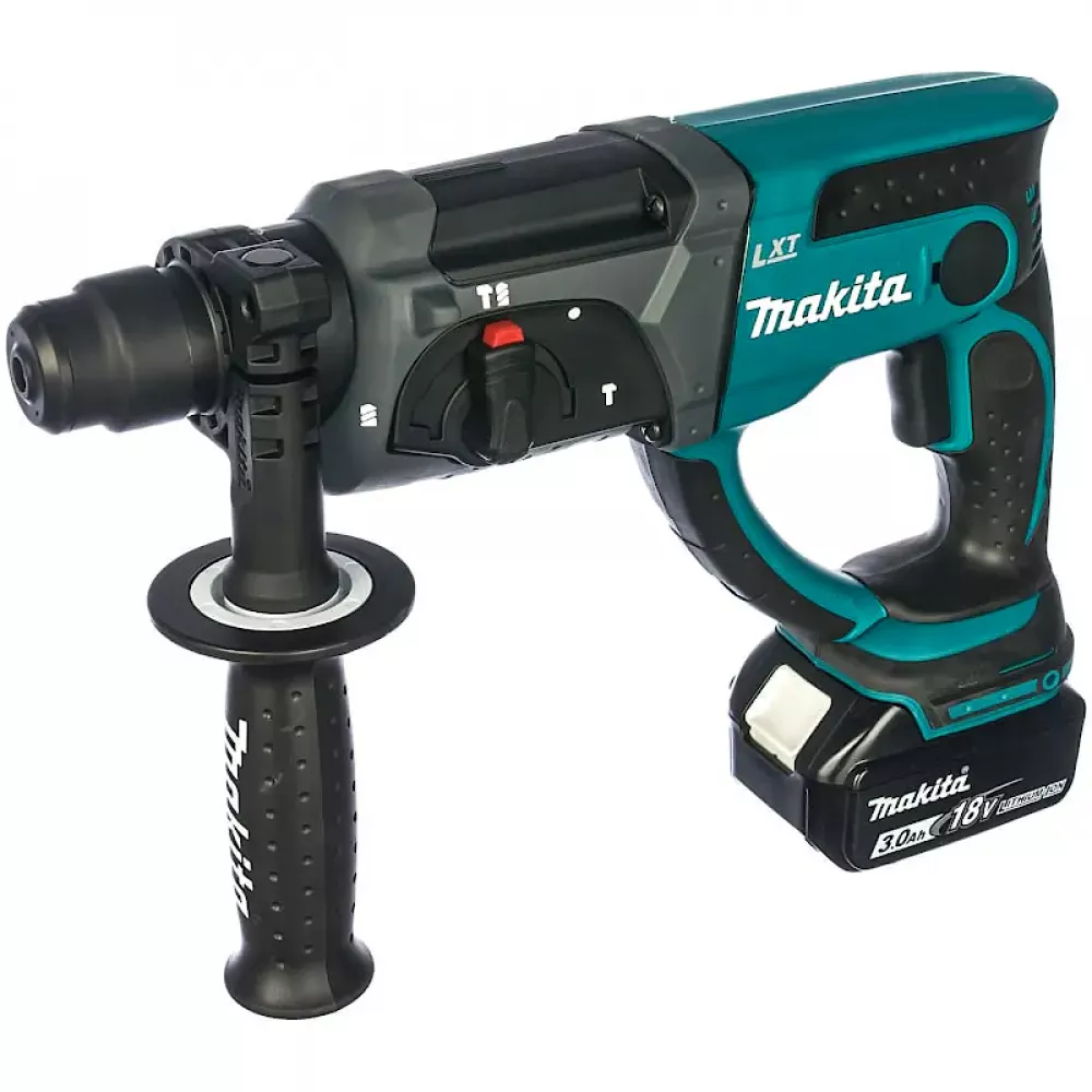 Makita DHR202RFE аккумуляторный перфоратор (2 x 3 Ач, ЗУ)