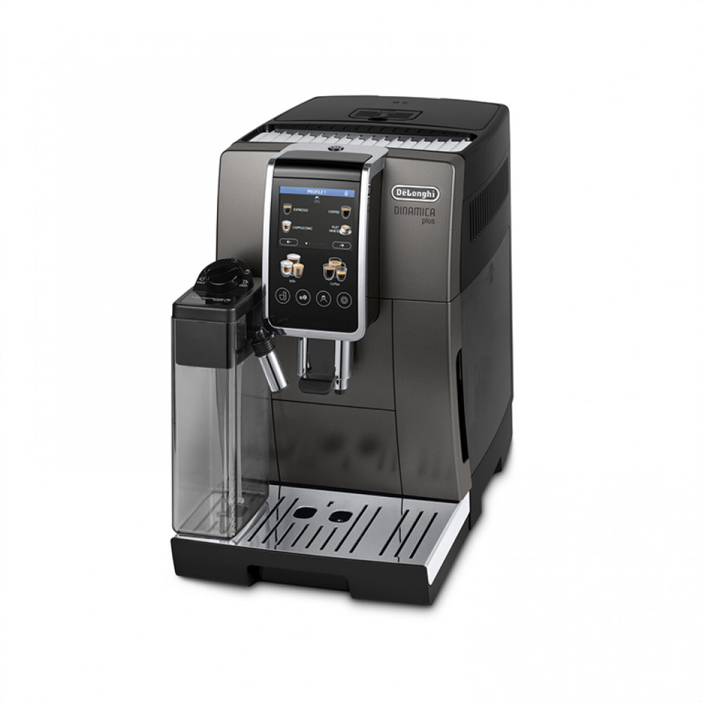 Кофемашина DeLonghi ECAM380.95.TB Dinamica Plus титановый