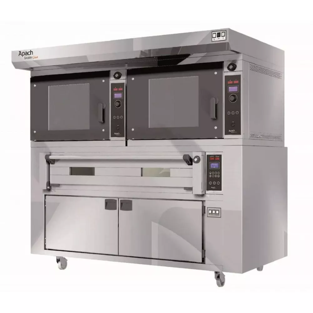 Печь конвекционная электрическая Apach Bakery Line 2K5P60P DP+E4L18PA DPBI-T без соед.комп.