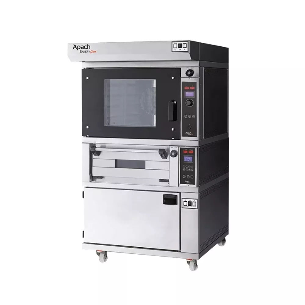 Печь конвекционная электрическая Apach Bakery Line K6TP DP + E218PA + E218PZ