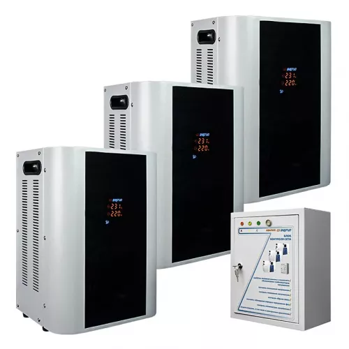 ЭНЕРГИЯ Hybrid СНВТ 15000 трехфазный стабилизатор напряжения Е0101-0401