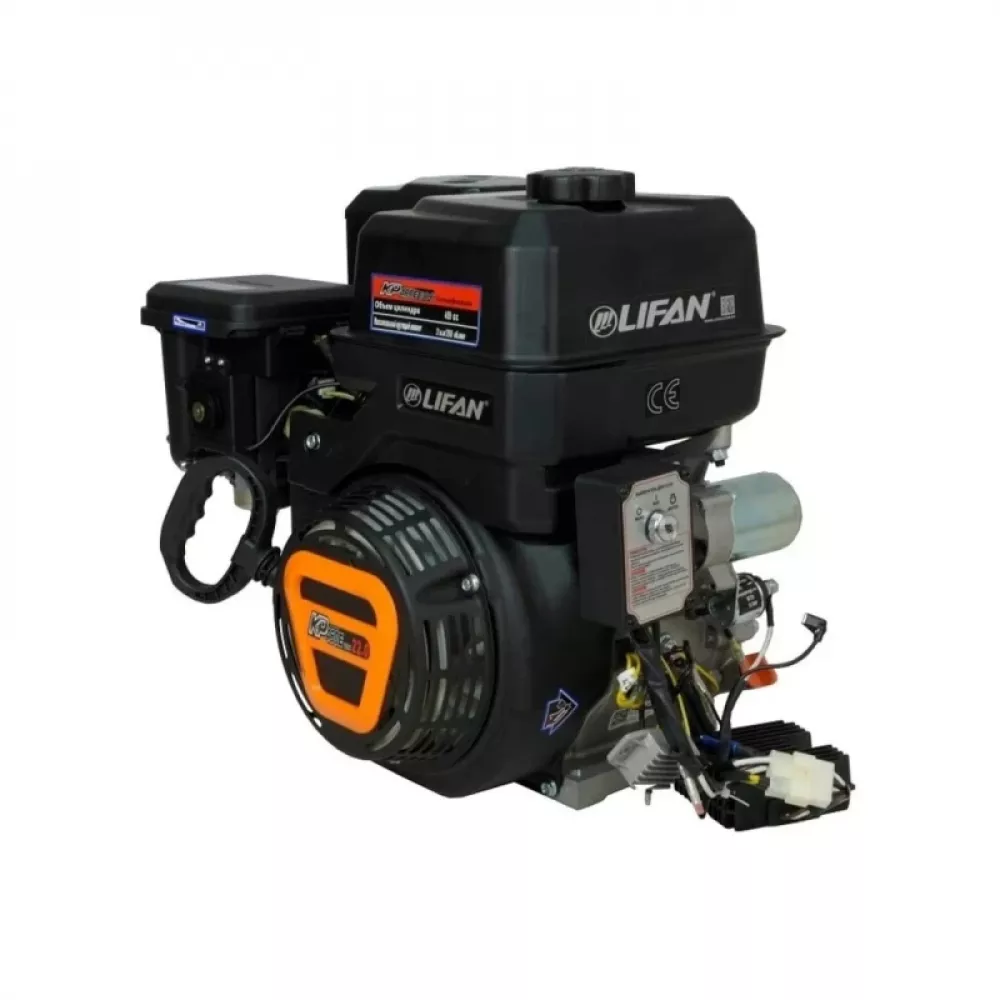 Lifan KP460E ECC D25, 18A бензиновый двигатель 00-00156936
