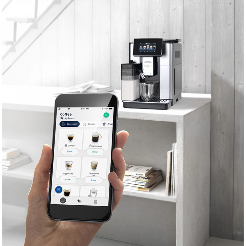 Кофемашина DeLonghi PrimaDonna Soul ECAM610.55.SB