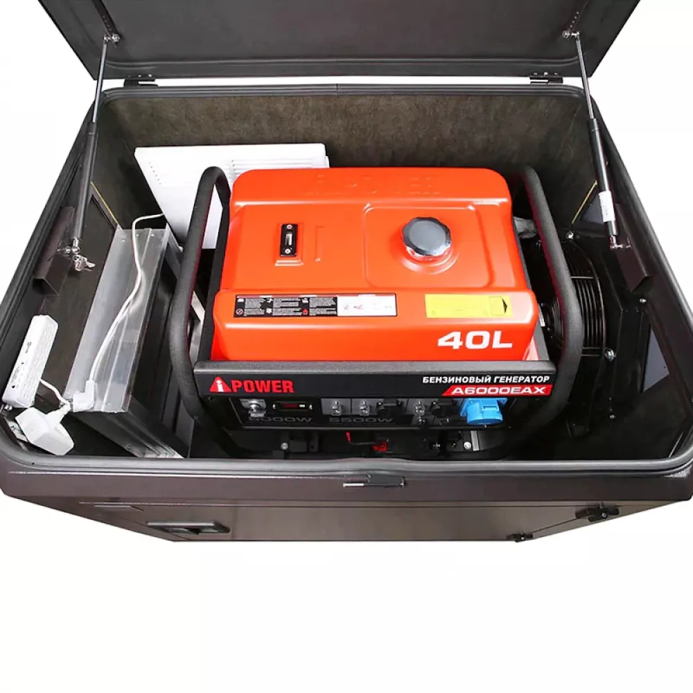 A-iPower A7000EAX бензиновый генератор в кожухе 1200 RAL 8019 УТ-11182566