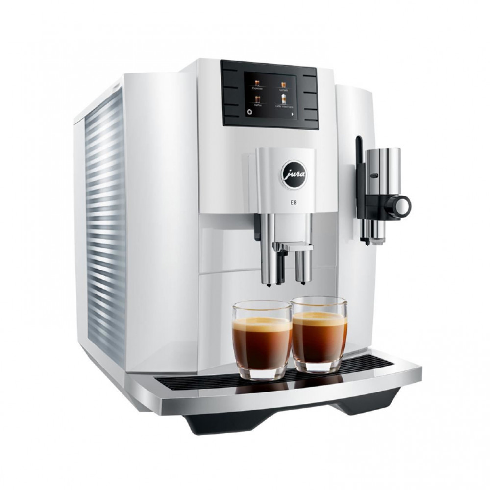 Кофемашина Jura E8 Piano White