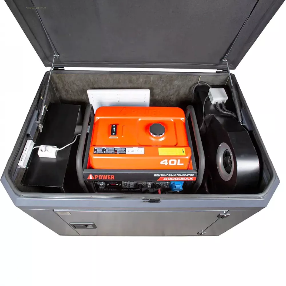 A-iPower A9000EAX бензиновый генератор в кожухе 1400SS RAL 7024 УТ-11182381