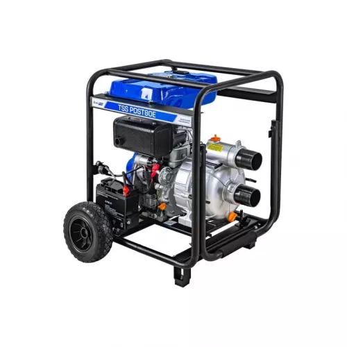 ТСС PDST80E мотопомпа дизельная (электростартер, АКБ) 130151