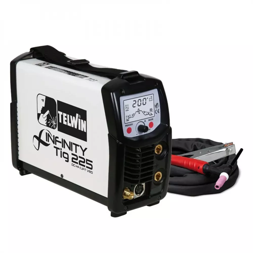 Сварочный аппарат с инвертором Telwin INFINITY TIG 225 DC-HF/LIFT VRD, 816089